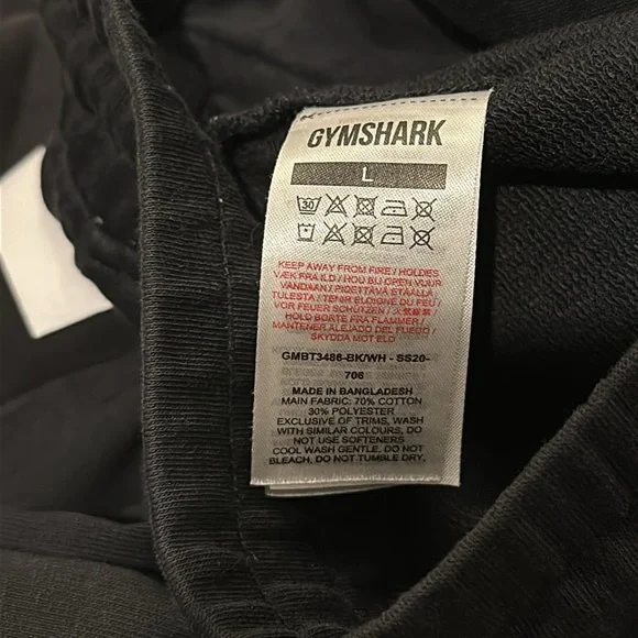 Gymshark Block Logo Men’s Joggers - Picture 5 of 5